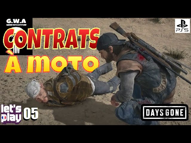 Days Gone #5 (PS5) : Contrats à Moto