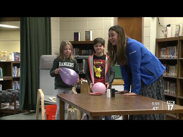 Weather Experiment: Static Electricity with Pine Ridge Elementary