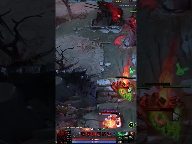 Epic Shadow Fiend Gameplay #dota2  #gaming #funny