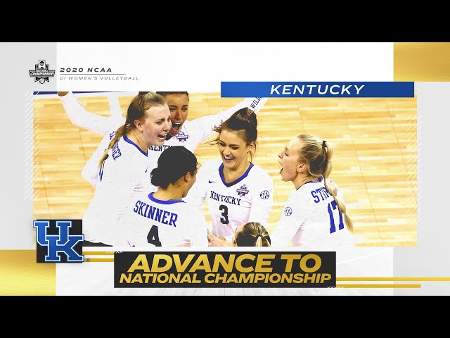 Kentucky vs. Washington: NCAA women's volleyball semifinals | 2020*
