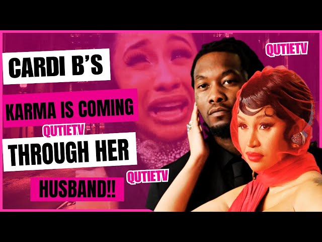 cardi b getting all of her karma back through her husband offset +MORE
