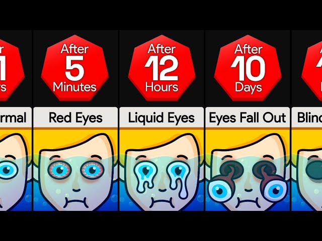 Timeline: What If Your Eyes Stayed Open Underwater