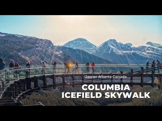 Columbia Icefield Glacier Skywalk Experience - Jasper National Park, Alberta Canada