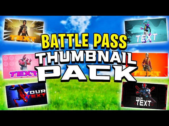Battle Pass Fortnite Chapter 3 Season 1 Thumbnail Pack