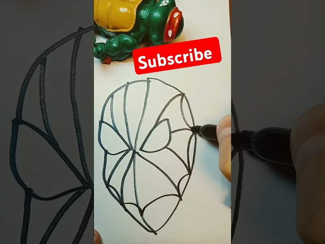 Spider-Man Drawing In 15 Seconds #shorts #spiderman #art #drawing #viral #youtubeshorts #youtube