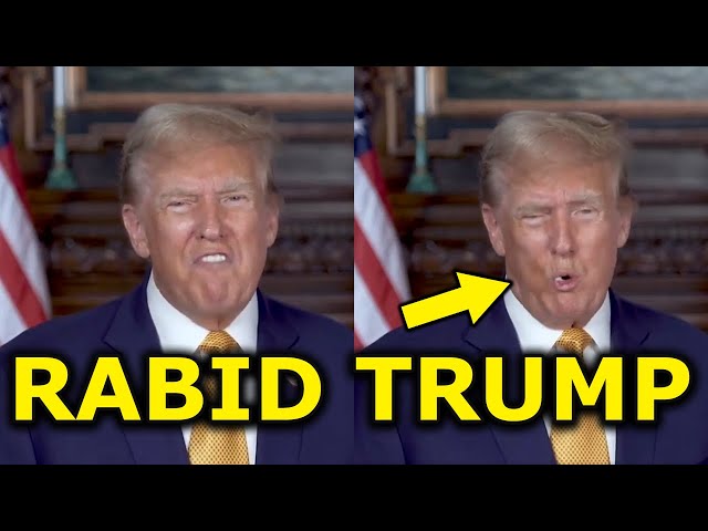 Trump LITERALLY Foams At Mouth in DISGUSTING New Video
