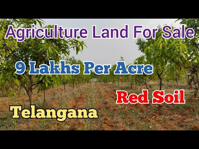 9 LAKHS Per Acre Agriculture Land For Sale Telangana