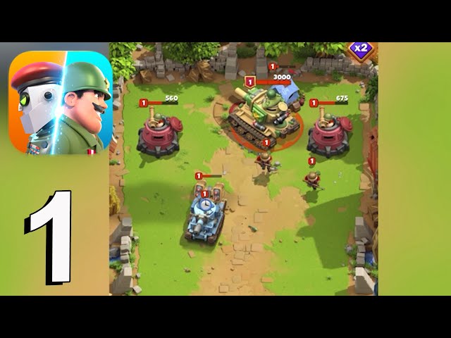 Rebel Bots: Epic War PvP Clash - Gameplay Walkthrough part 1(iOS,Android)
