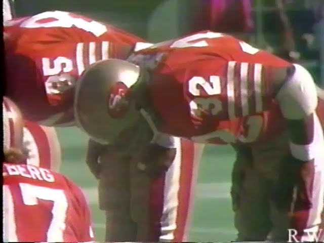 Atlanta Falcons vs San Francisco 49ers 1978 2nd Half Week 8