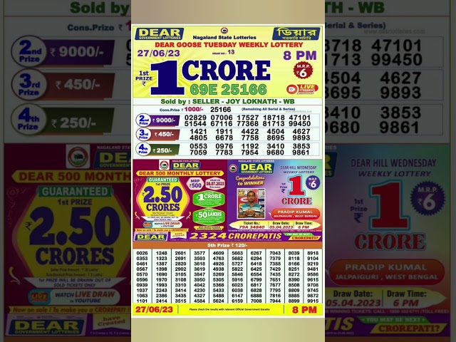 Lottery Sambad live #lotterylive #lottery #keralalottery