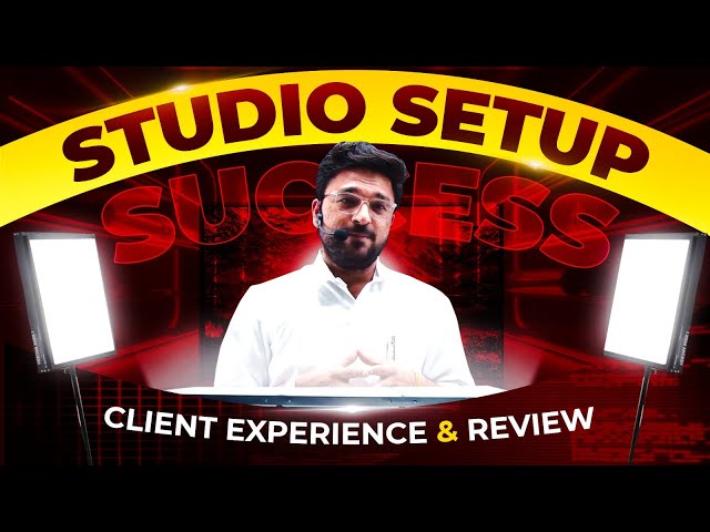 Client Review For Edusquadz Studio Setup  | Client review for studio setup #studiosetup @TechSquadz