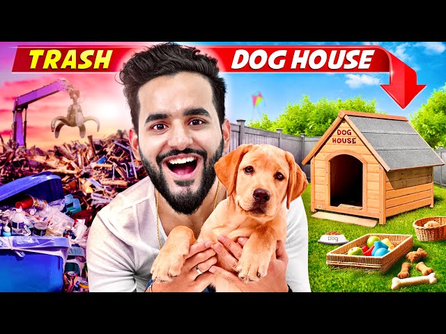 I Built a New House from Trash 😱