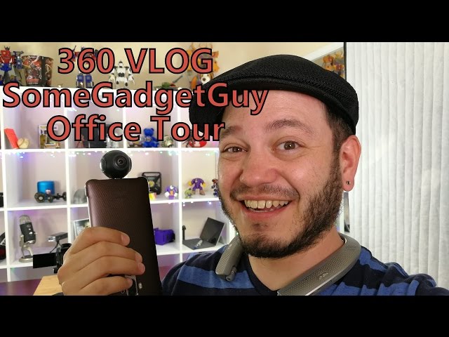 360VLOG: Gadget Lab 2.0 Office Tour! How I get work done.