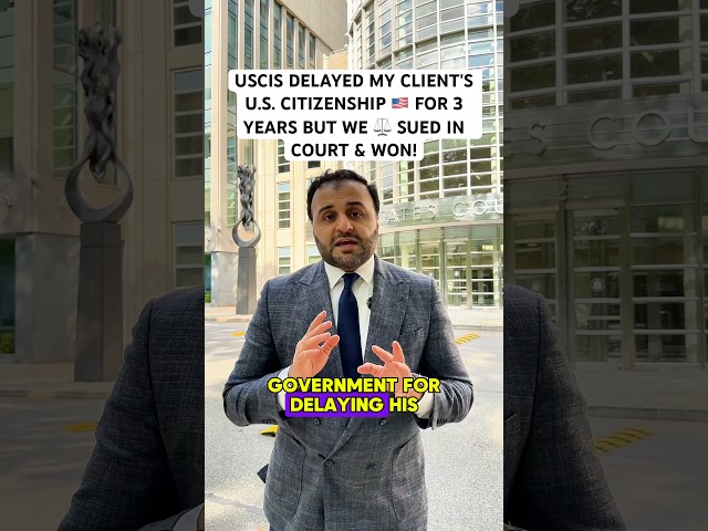 You can take #USCIS to Federal #court if they are delaying your #immigration case! #greencard
