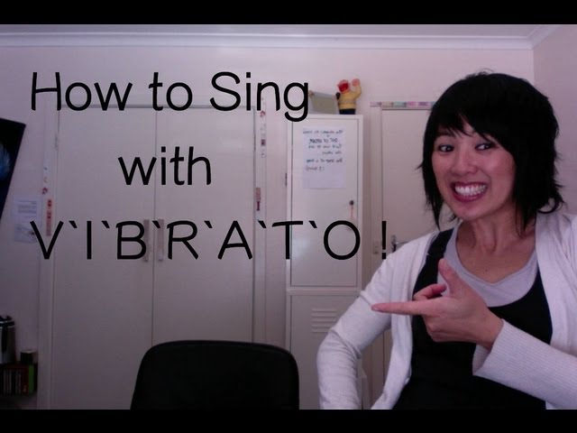 How to sing with Vibrato - Vocal Techniques