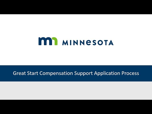 Licensed Provider - Great Start Compensation Support Application Process