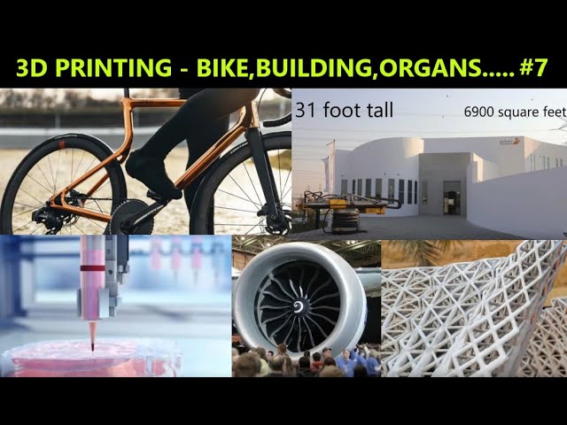 #7News - World’s Biggest 3D Printed Building | Boeing 777X’s 3D printed parts | Miniature Hearts