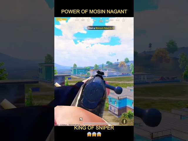 Power of MOSIN NAGANT | KING OF SNIPER #shorts #sniperking #pubgtiktok #pubgstatus #pubgshortvideo