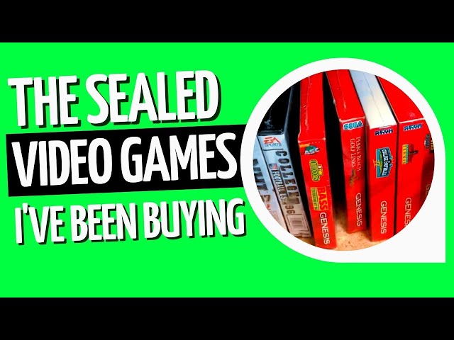 The Sealed Video Games I Invested In As A Beginner | WBK Clips