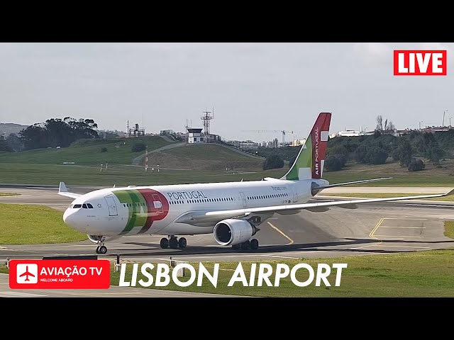 🔴 LIVE Lisbon Airport 20.06.2024 • Livestream Plane Spotting • Direto Aeroporto Lisboa • LIS