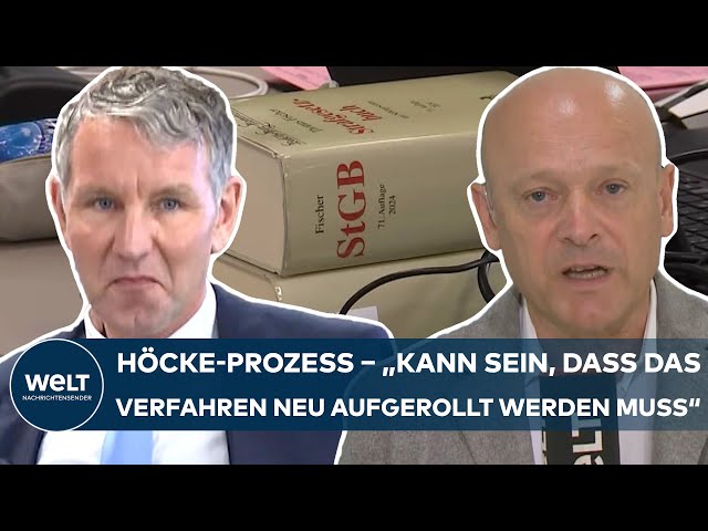 BJÖRN HÖCKE: Prozess gegen AfD-Chef in Halle wegen Nazi-Parole geht weiter – Urteil?