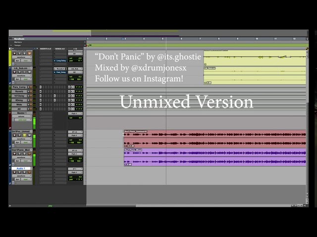 Unmixed vs Mixed Song- Hear the Difference