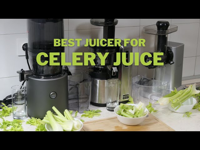 The best slow juicer for juicing celery? H320N vs Hurom HZ vs Hurom GI  - Test and cleaning preview