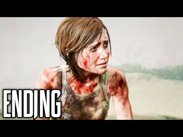 Ellie Finally Lets Go - The Last of Us Part II PS5 Ending