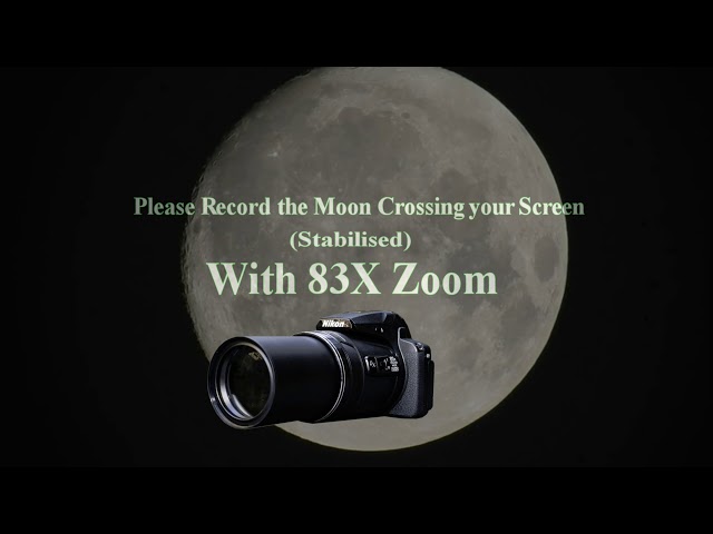 Nikon P900 Moon Recording Help