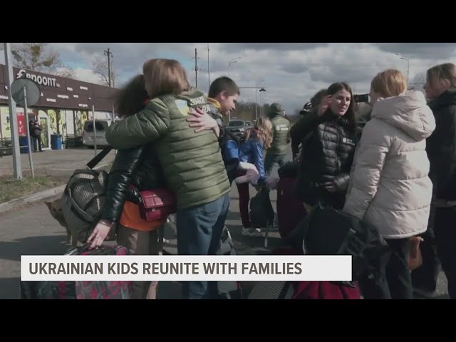 30 Ukrainian children rescued from Russia and reunited with families