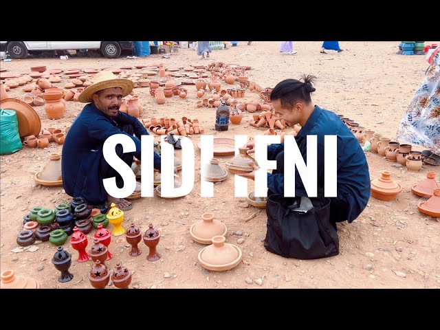 [ASMR] Moroccan Weekly Souk of Sidi Ifni Morocco