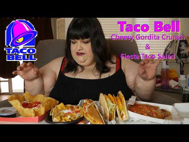 Taco Bell Feast - Cheesy Gordita Crunch - Fiesta Taco Salad - Nacho Supreme & Triplelupa Mukbang