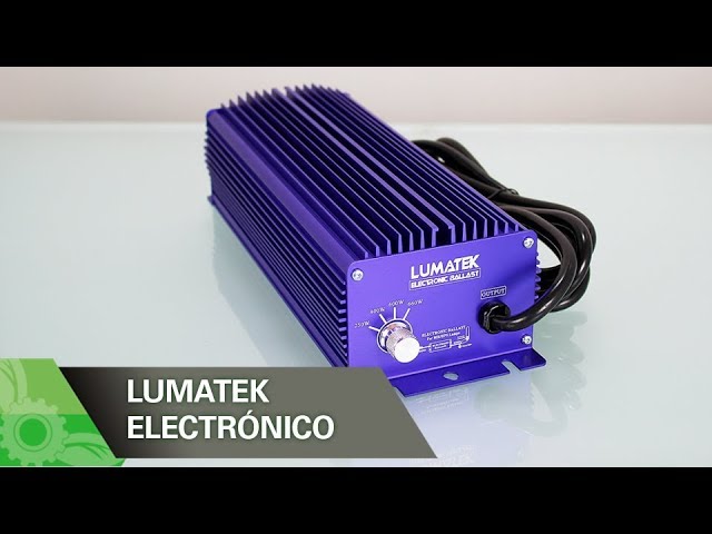 Electronic and adjustable Lumatek ballast
