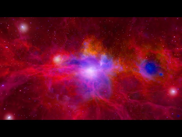 Sounds from the Orion nebula - relax with this 1 hour continuous awesome  soundscape fly-through