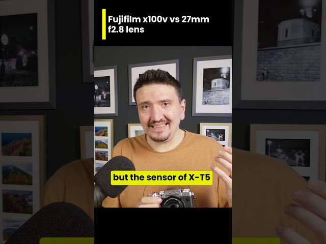 Fujifilm X100v lens vs 27mm f2.8 on Fujifilm X-T5