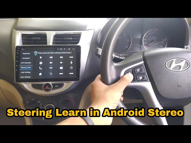 Steering Learn in Android Stereo | How to learn steering mounted Controls with Android Stereo |