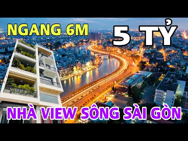 Trời ơi ! Nhà Ngang 6M có Sân Vuờn  View Sông Sài Gòn quá mát mẻ mà chỉ hơn 5 Tỷ thôi - Đường 12M