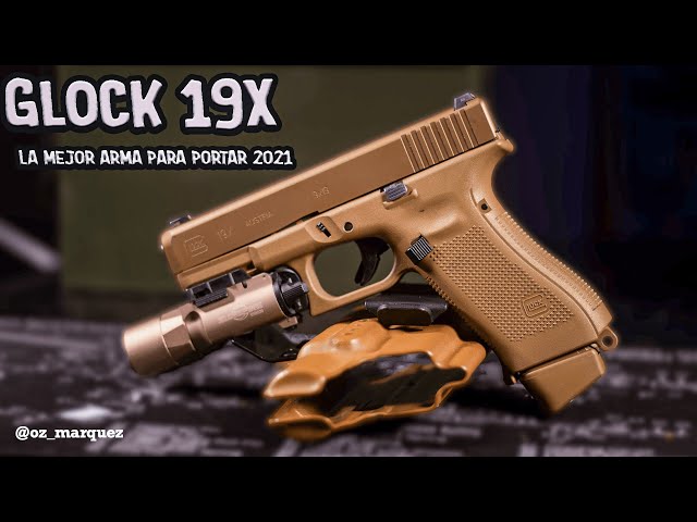 GLOCK19X En Español, La pistola que cargo todos los días.