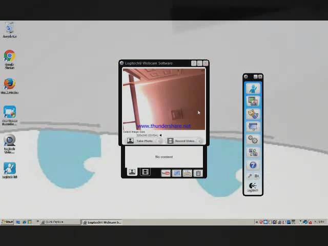 Installing Logitech webcam camera web C250 on Kevin E1505