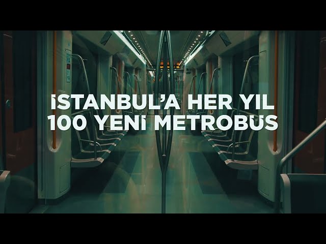 İstanbul'a her yıl 100 yeni metrobüs ve 250 yeni otobüs kazandıracağız. #BuŞehrinHakkı @muratkurum
