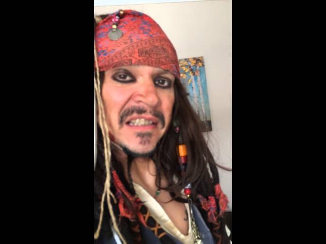 Captain Jack Sparrow Look a like Impersonator Spencer Smith