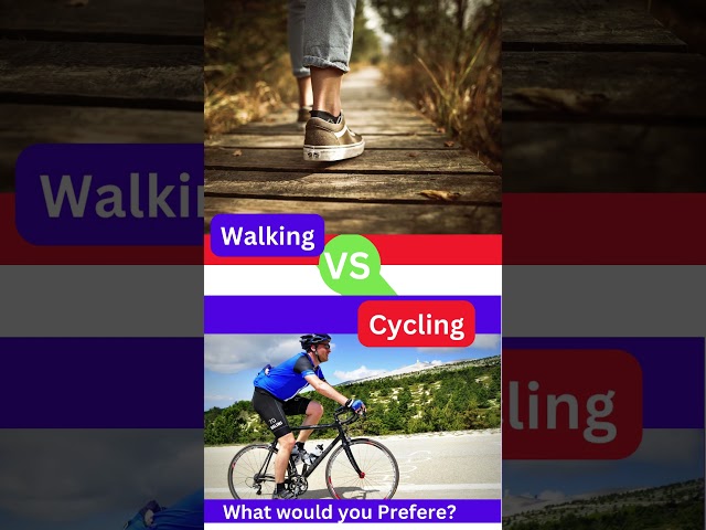 what would you prefer to? #shorts| Walking VS  Cycling #halloweenactivity