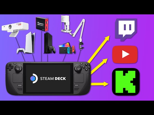 I Turned the Steam Deck Into a Streaming PC