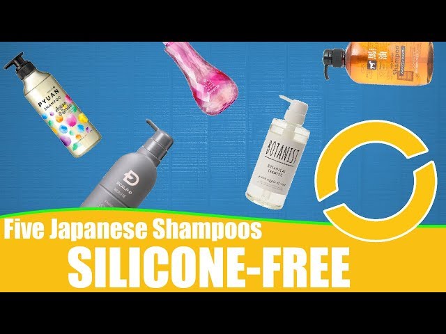 Five Japanese Silicone-free Shampoos