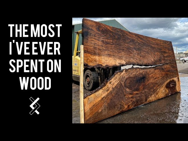 The Most Expensive Wood Slabs to Date