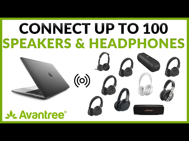 Connect up to 100 Headphones or Speakers Wirelessly (Simultaneously) - Avantree DG60