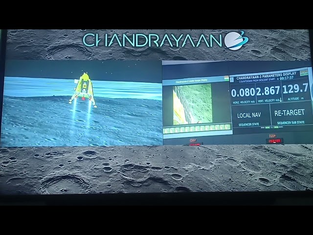 chandrayaan 3 || Chandrayaan Moon Per Utrega🌜 || Chandrayaan Soft landing vlog