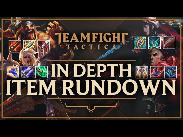 IN-DEPTH ITEM GUIDE FOR EVERY CHAMPION IN TFT | Teamfight Tactics