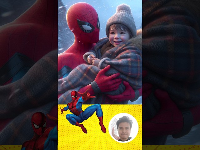 Superheroes saves homeless child from cold - Marvel & DC Characters #marvel #avengers #shorts