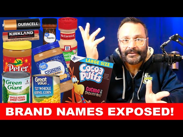 Big Name Brands Exposed!  Green Giant, Duracell, General Mills, and more!!!